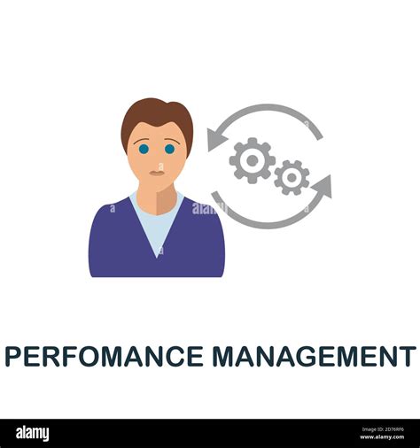 Perfomance Management Icon Simple Element From Business Motivation