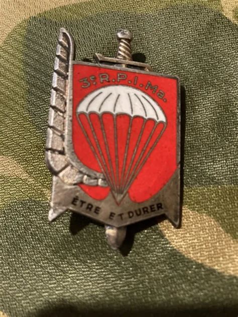 Insigne Parachutiste E Rpima Andor Mail Eur Picclick Fr