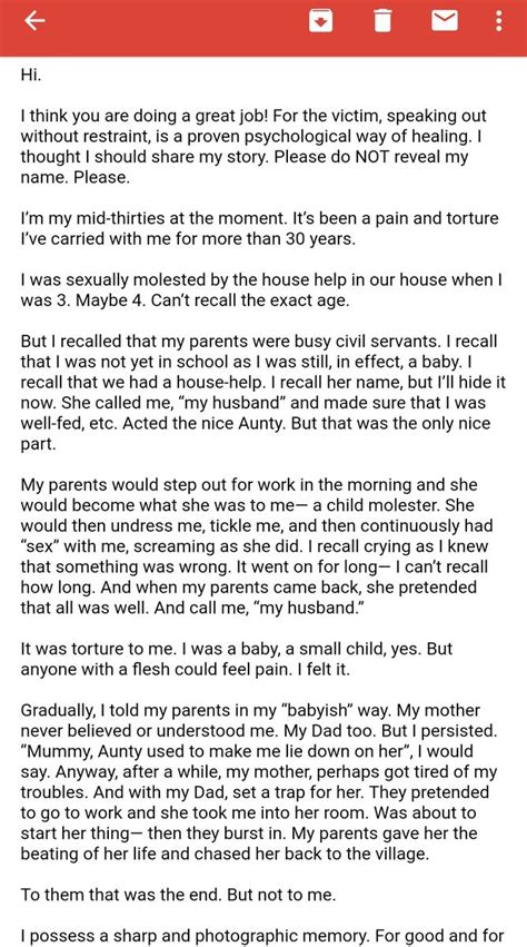 Nigerian Men Recount How Their Mothers Sisters And Aunties Had Sex With Them Leaving Them