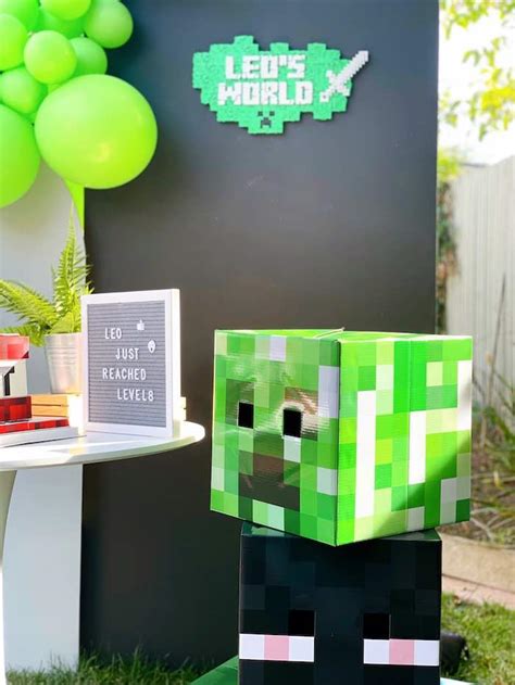 Kara's Party Ideas Minecraft Birthday Party | Kara's Party Ideas