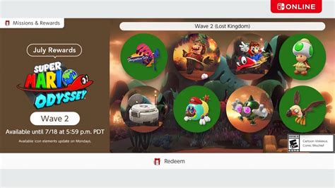 Super Mario Odyssey July Wave 2 Icons Are Now Available R Switchupdates