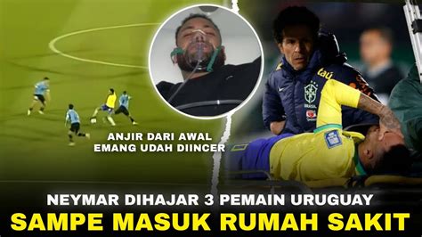 Menangis Sampai Dirumah Sakit Tangisan Neymar Usai Dihajar Dengan