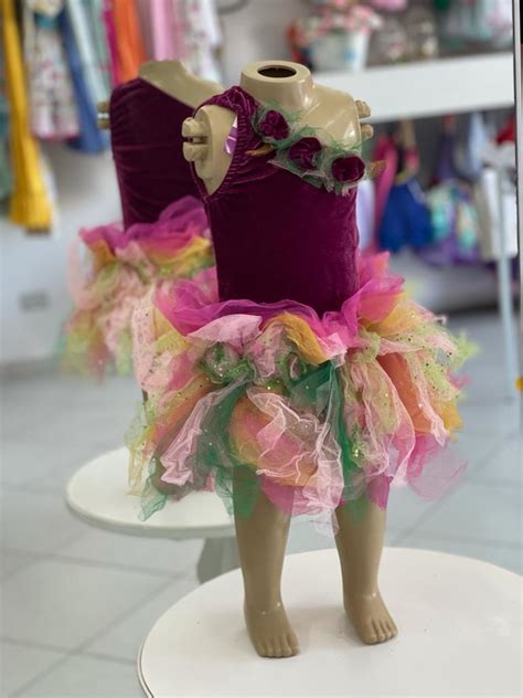 Fantasia Carnaval Bebe Fada Winx Infantil Veludo Flor Roxa Elo