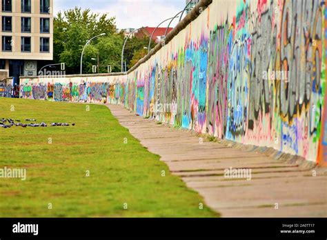 BERLIN, GERMANY - SEPTEMBER 15: Berlin Wall graffiti seen on Saturday ...