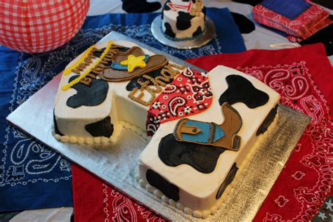 The First Birthday Cowboy Cake And Smash Cake By Sweet Caroline Cakery