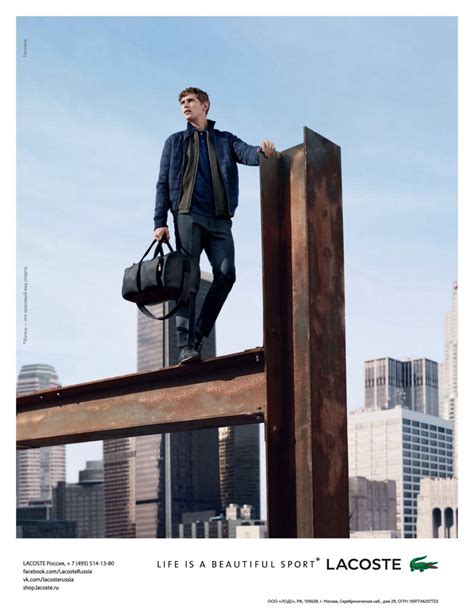 Preview Mathias Lauridsen For Lacoste Fall 2014 Campaign The Fashionisto