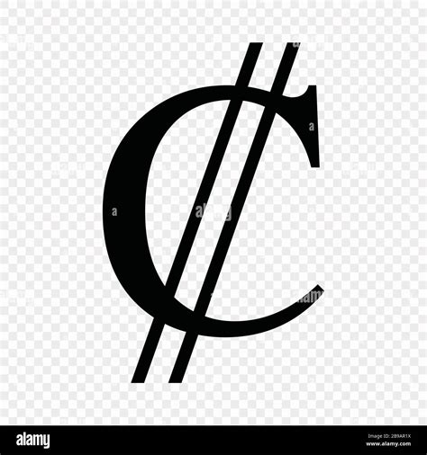 Costa Rican colon sign . Currency symbol icon Stock Vector Image & Art ...