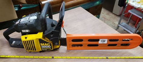 Mcculloch Mac 3200 Chainsaw 32cc Schmalz Auctions