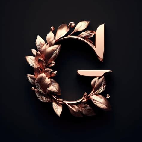 Premium AI Image Elegant Typography With Gold Leafed Magic