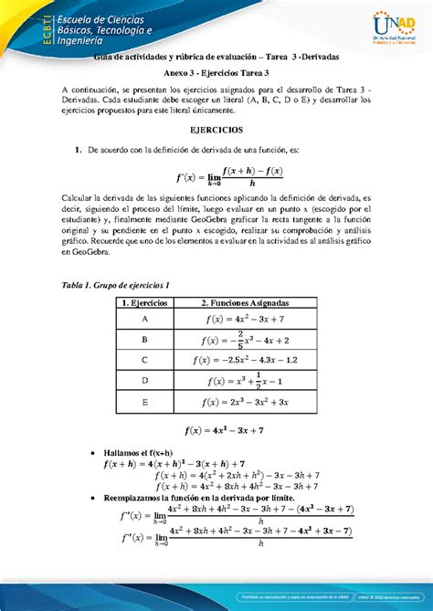 Tarea 3 Guía de actividades y rúbrica de evaluación Tarea 3