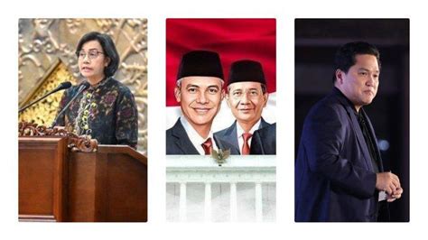 Dua Menteri Jokowi Sri Mulyani Dan Erick Thohir Masuk Tpn Ganjar