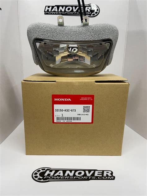 Genuine Honda Oem 2005 2007 Crf450x Crf250x Headlight Oem 33150 Ksc 673 Ebay