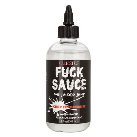 Fuck Sauce Water Based Personal Lubricant 8 Oz