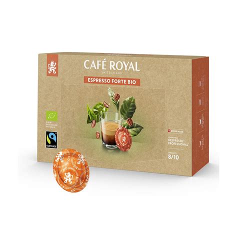 Café Royal Espresso Forte BIO 50 Kapseln für Nespresso Pro für CHF 19 30