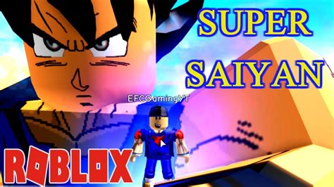 EFC TURNS INTO A SUPER SAIYAN IN DRAGONBALL Z ROBLOX Simulator