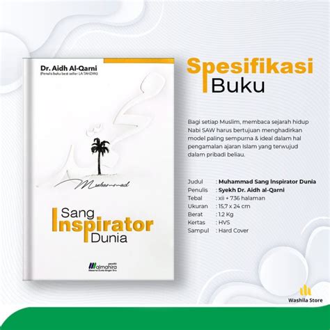 Buku Muhammad Sang Inspirator Dunia Buku Sejarah Sirah Nabi Muhamad