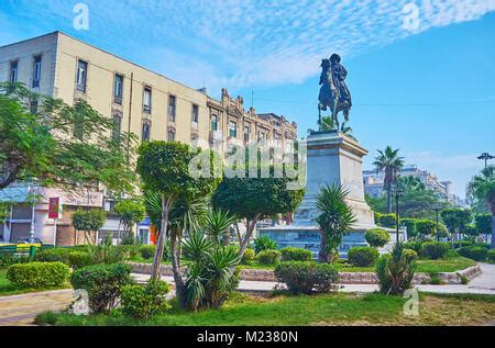 Reiterstatue Von Muhammad Ali Pascha Im National Military Museum