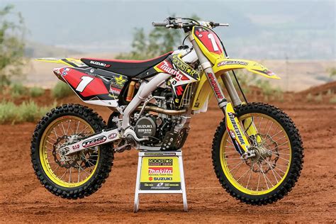 Mxa Retro Test We Ride Chad Reeds Makita Suzuki Rm Z