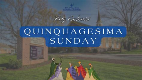 Quinquagesima Sunday YouTube