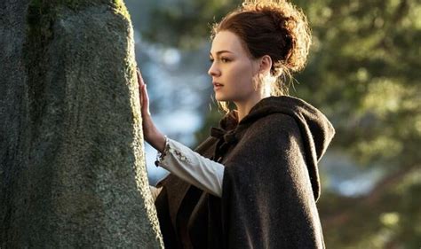 Outlander’s Brianna star lifts the lid on Craigh Na Dun filming | TV ...