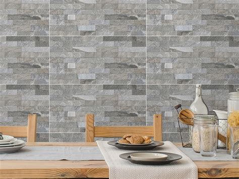 Pietra Charcoal Matt Ceramic Wall Tile 600 X 300mm