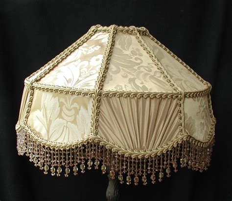 Classic Style Gold Silk Lampshade