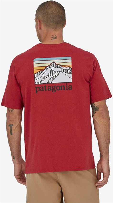 Koszulka M Ska Line Logo Ridge Pocket Responsibili Tee Patagonia