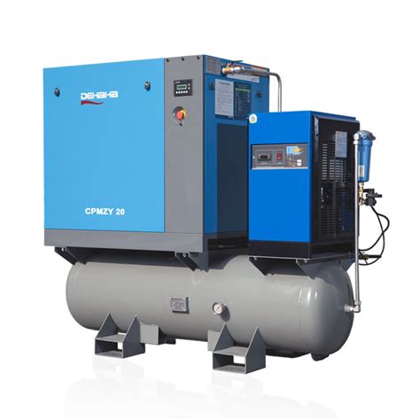 Kw Combined Rotary Screw Air Compressor Integrated Fiber Cutting Air