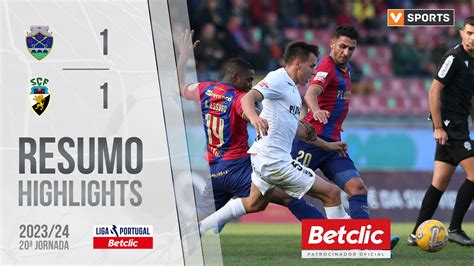 Liga Portugal Betclic 20ªJ Resumo Chaves 1 1 Farense Resumos