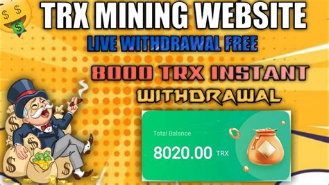 The Latest Tron Mine In 2022 The Best Time To Inves🤑 Register And