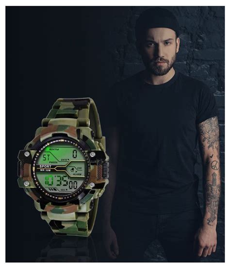 The Brand Army Silicon Analog Digital Men S Watch Buy The Brand Army