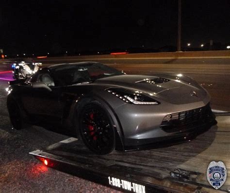 Corvette Z06 Driver Clocked At 106 Mph In 45 Zone