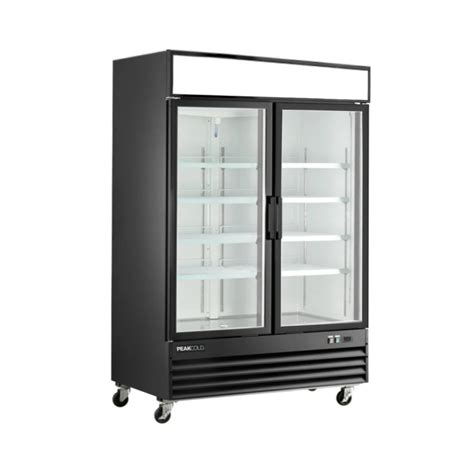 Display Refrigerator PeakCold Double Door Large Capacity