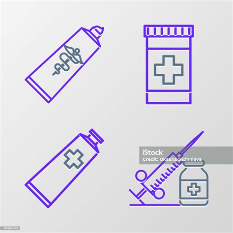 Set Line Jarum Suntik Medis Dengan Jarum Dan Botol Atau Ampul Obat