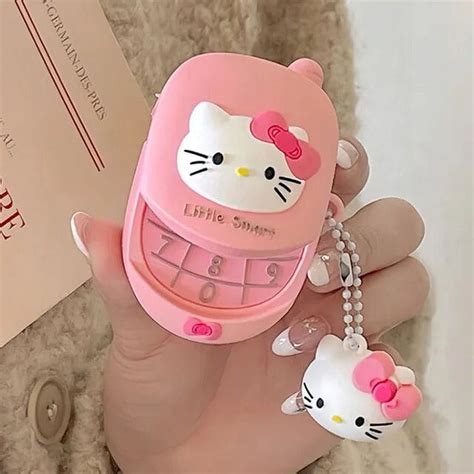 Miniso Sanrio Hello Kitty Airpods Case Cute Anime Earphone Accessories