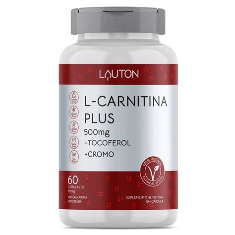 L Carnitina Plus Mg C Psulas Lauton Nutrition Nutri Lar