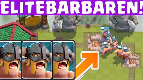 Elitebarbaren Neue Karte Clash Royale Let S Play Clash Royale [deutsch German Hd Youtube