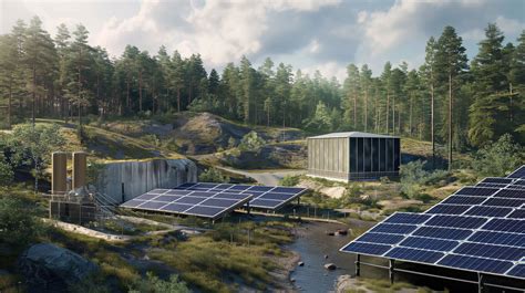 Solenergi ska ge vätgas att värma upp gruvan energi miljo se