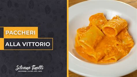 Paccheri Alla Vittorio CombinaÇÃo Perfeita Youtube