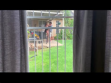 I Caught My Neighbours Fucking Outside In The Backyard Xvideos