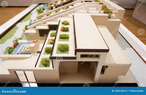 Miniature Architecture Model Stock Image - Image of miniature ...