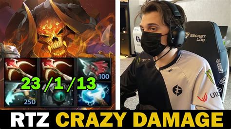 Arteezy Carry Clinkz Crazy Damage Dota Gameplay Youtube