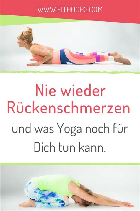 Aua Rücken Hallo Yoga Hast Du immer wieder mit Rückenschmerzen und