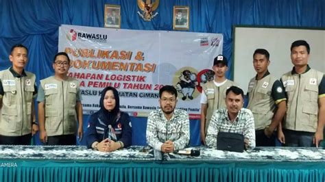 Rakor Panwaslu Cimanggu Sukabumi Bahas Pengawasan Distribusi Logistik