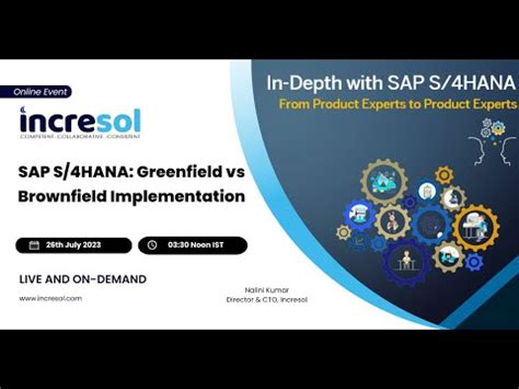 SAP S 4HANA Greenfield Vs Brownfield Implementation YouTube