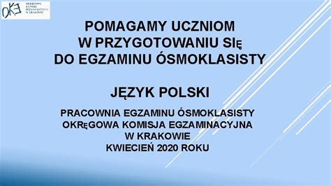 Pomagamy Uczniom W Przygotowaniu Si Do Egzaminu Smoklasisty