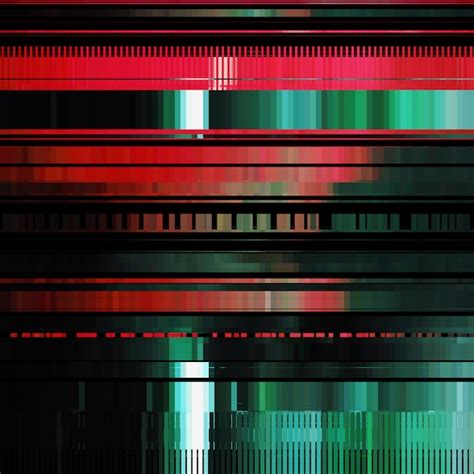 Premium Vector Glitch Abstract Background With Distortion Effect Bug