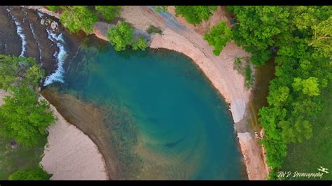 Blue Hole Park Salina Oklahoma Drone Footage 4k Youtube