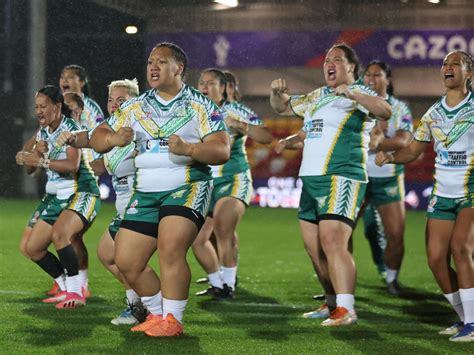 Womens Rugby League World Cup Jillaroos Demolish Cook Islands Daily