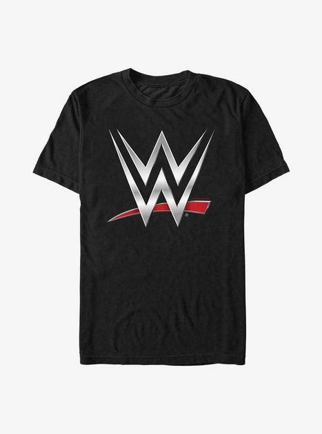 Wwe Logo T Shirt Black Hot Topic